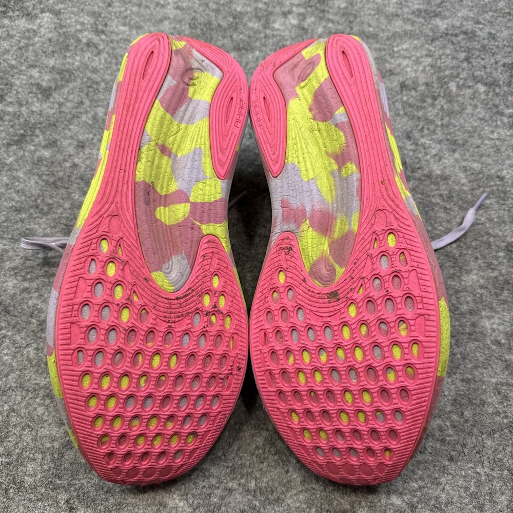 Asics Noosa Tri 15 running shoes women's 9 hot pink yellow tie dye sneakers mesh - Picture 12 of 14